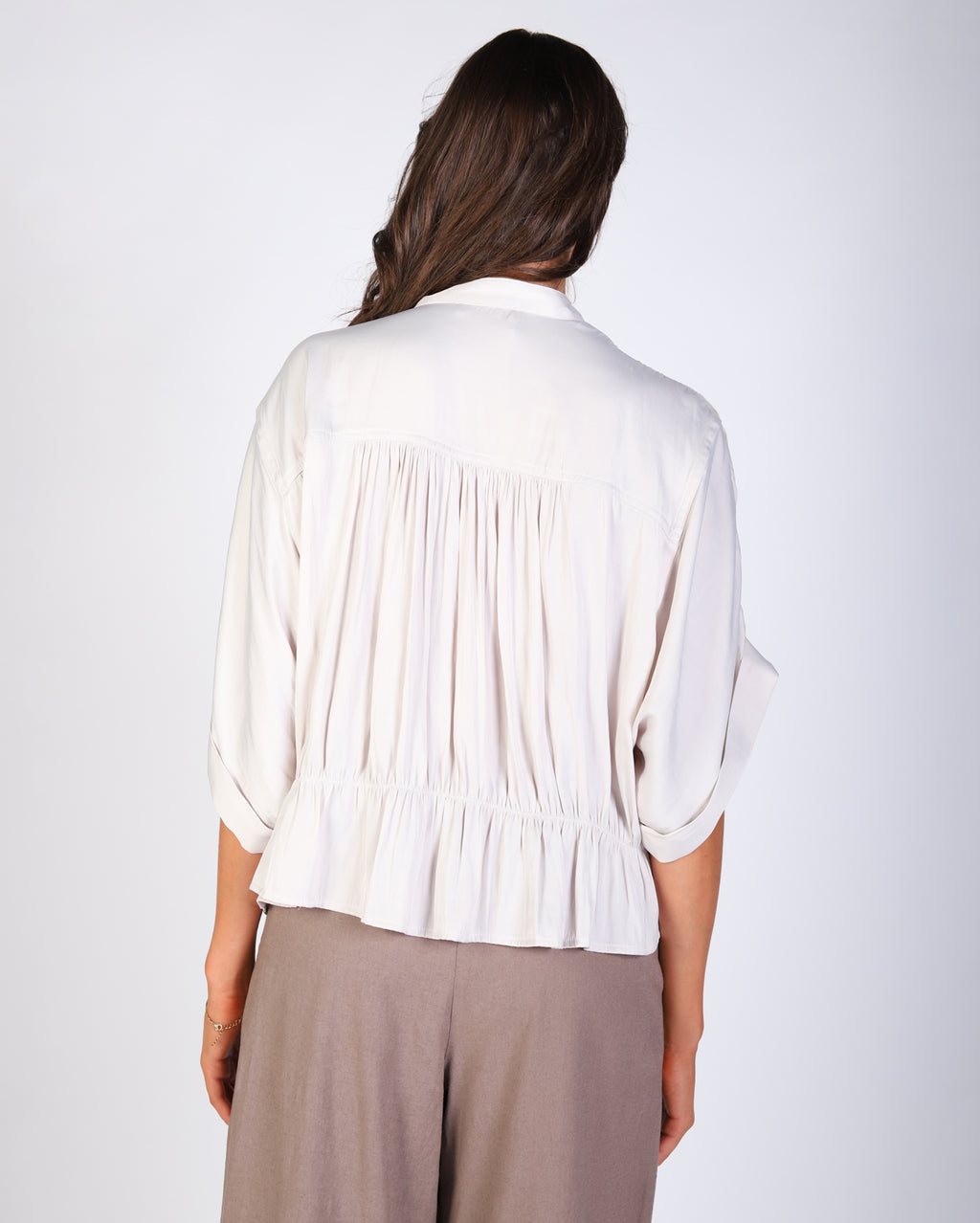 Meg Blouse - Oyster