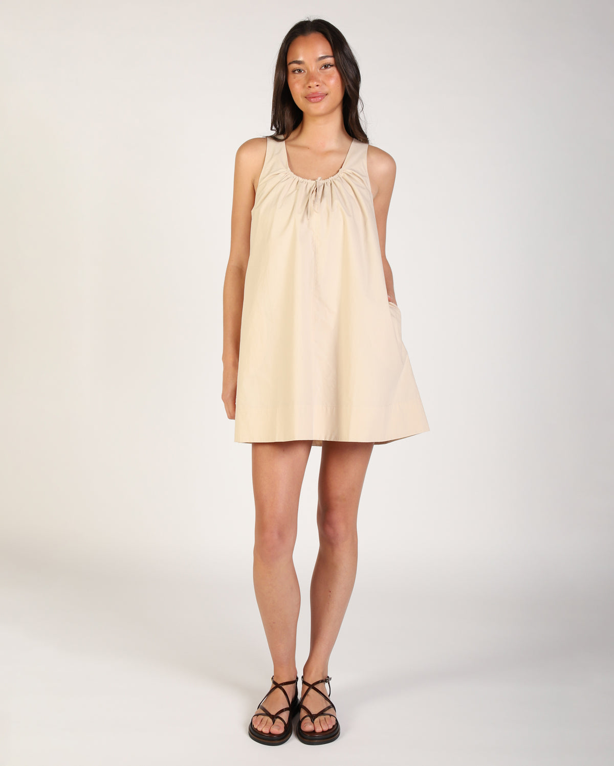 Chester Dress - Stone