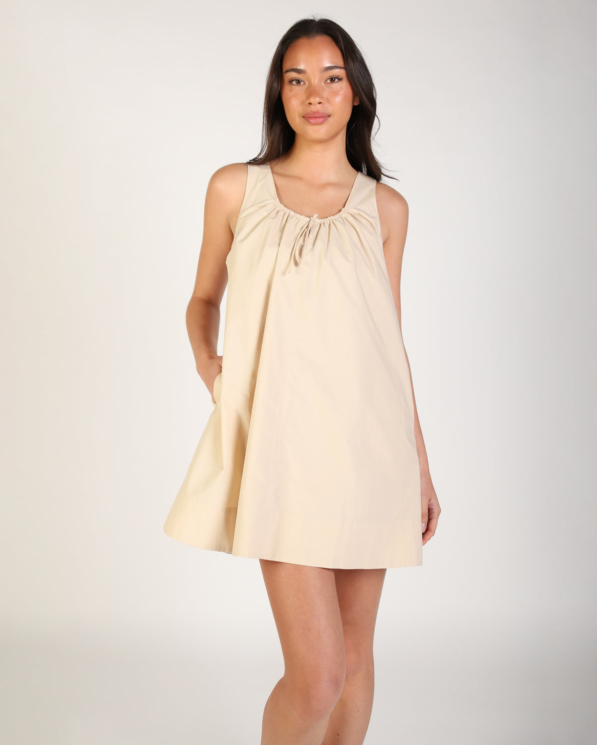 Chester Dress - Stone
