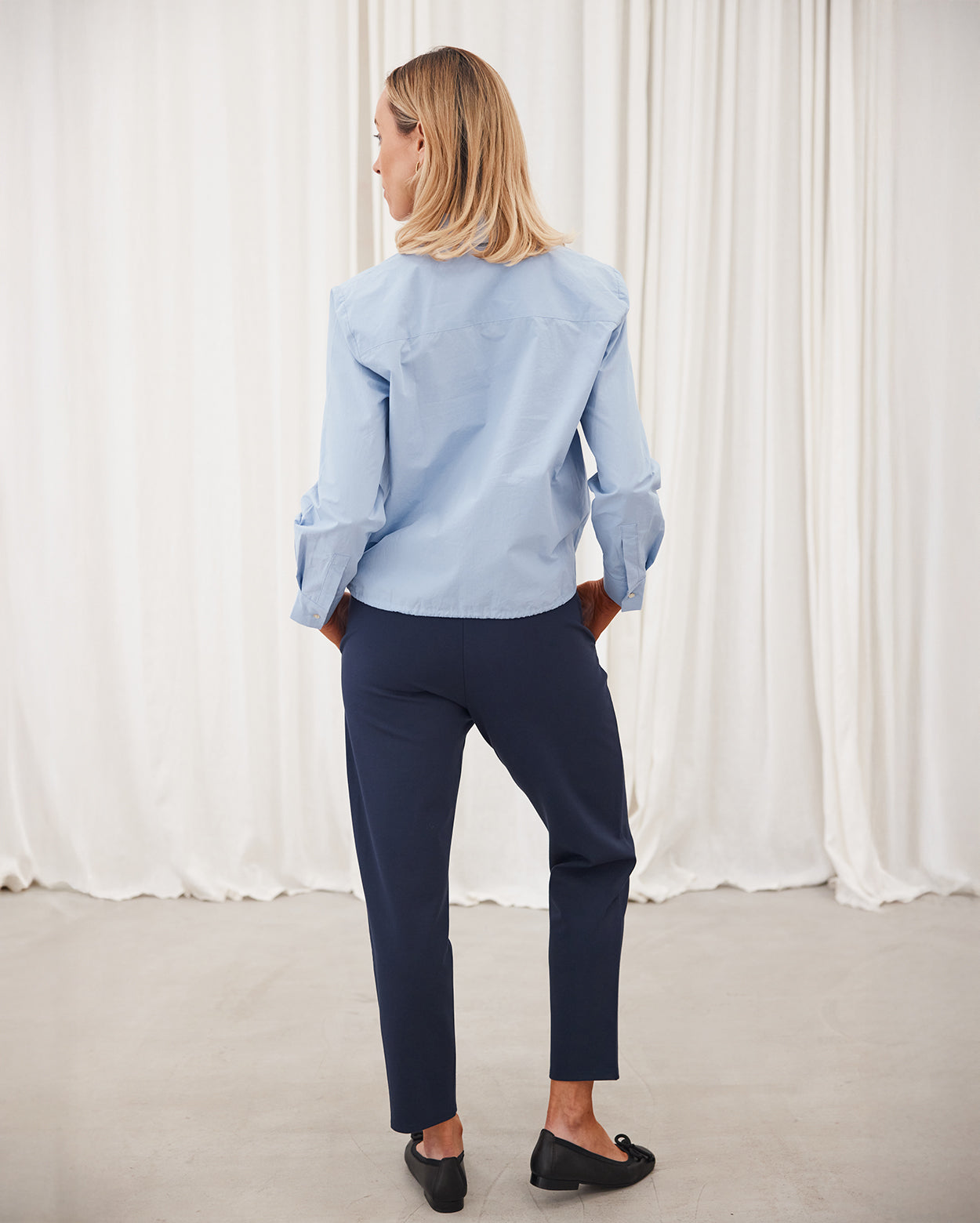 Hazel Shirt - Light Blue