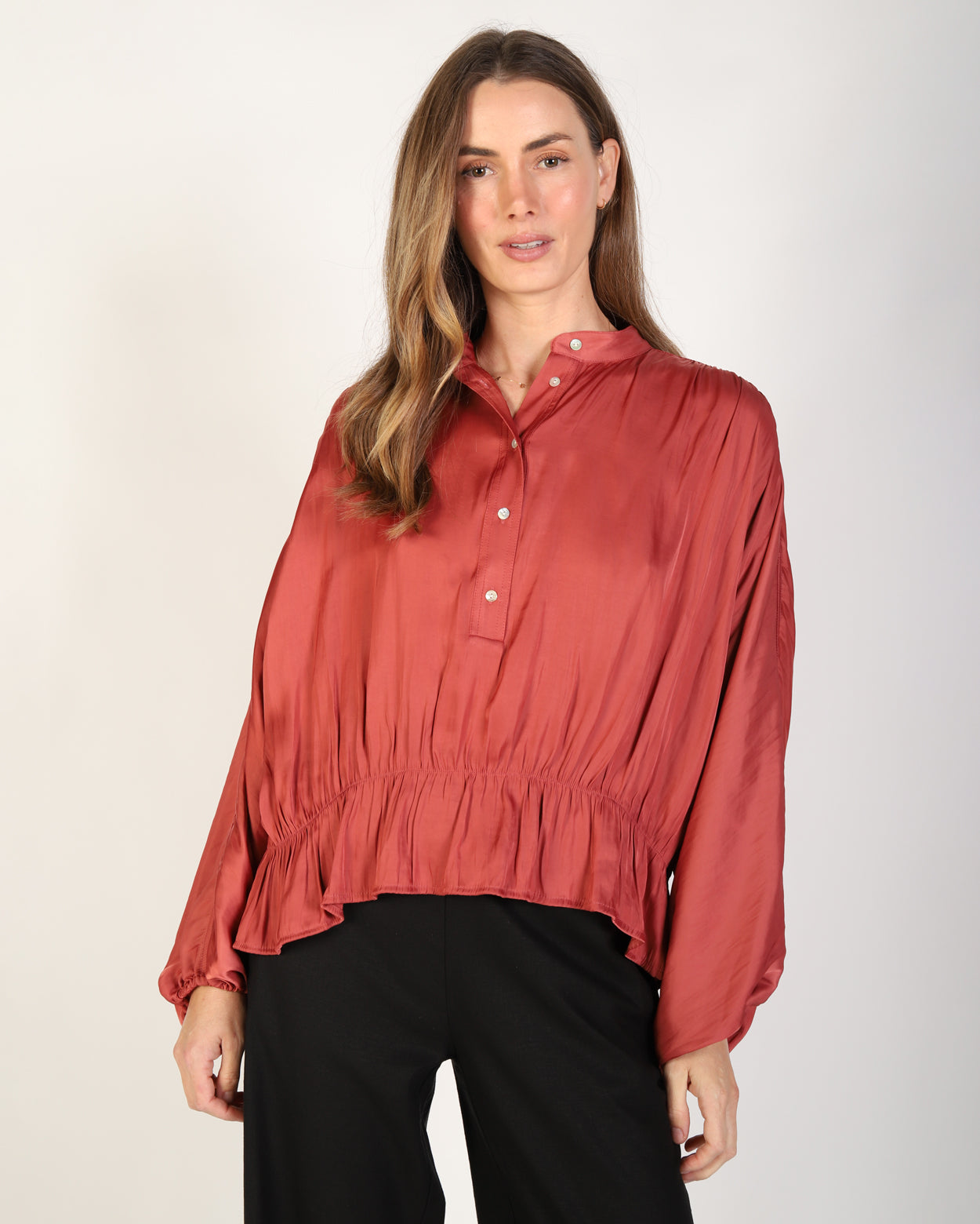 Megan Blouse - Rose