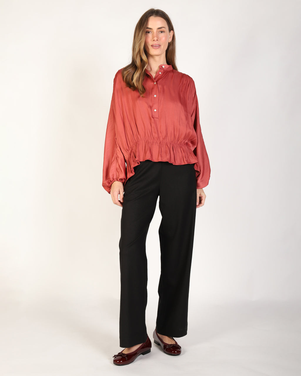 Megan Blouse - Rose