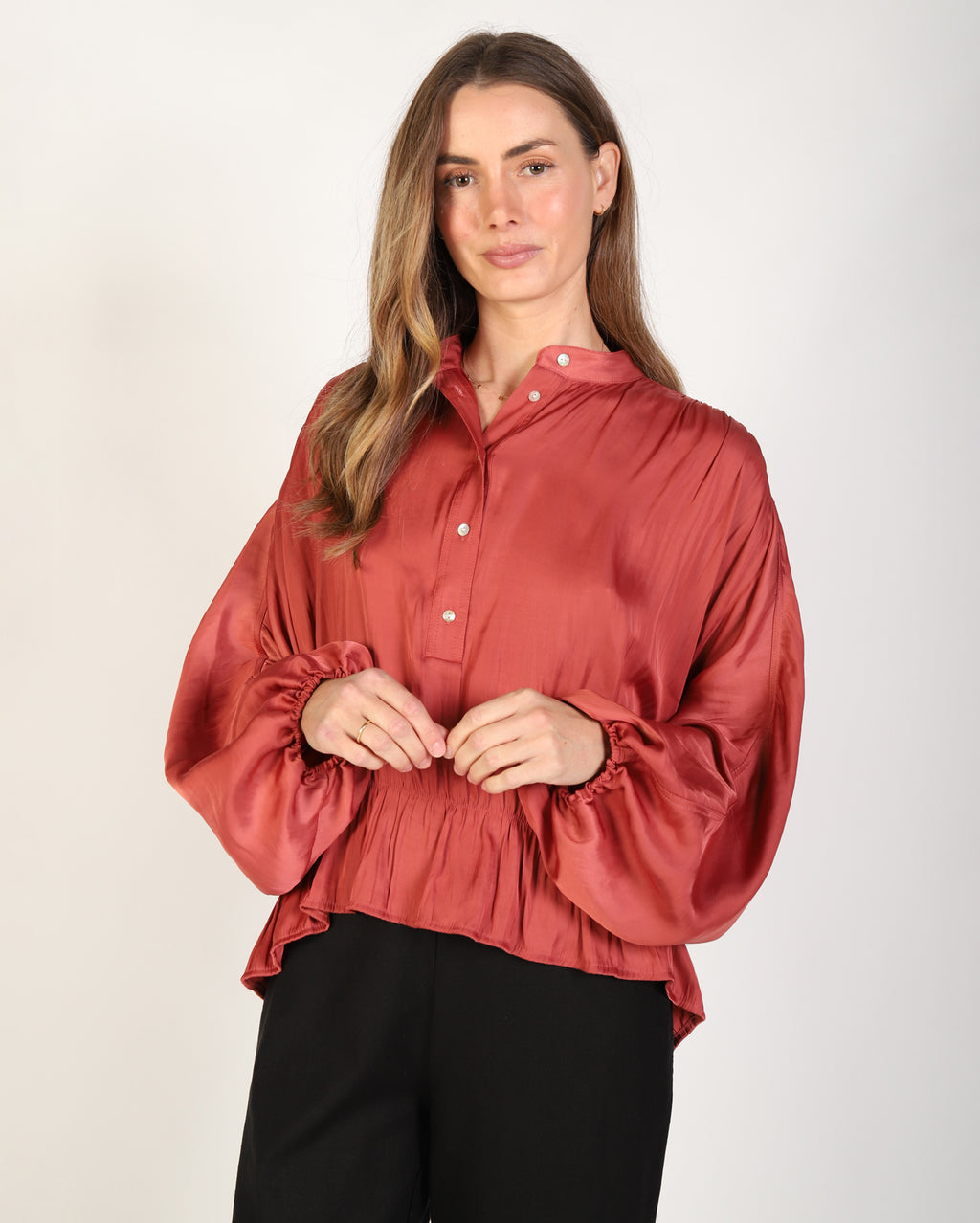 Megan Blouse - Rose