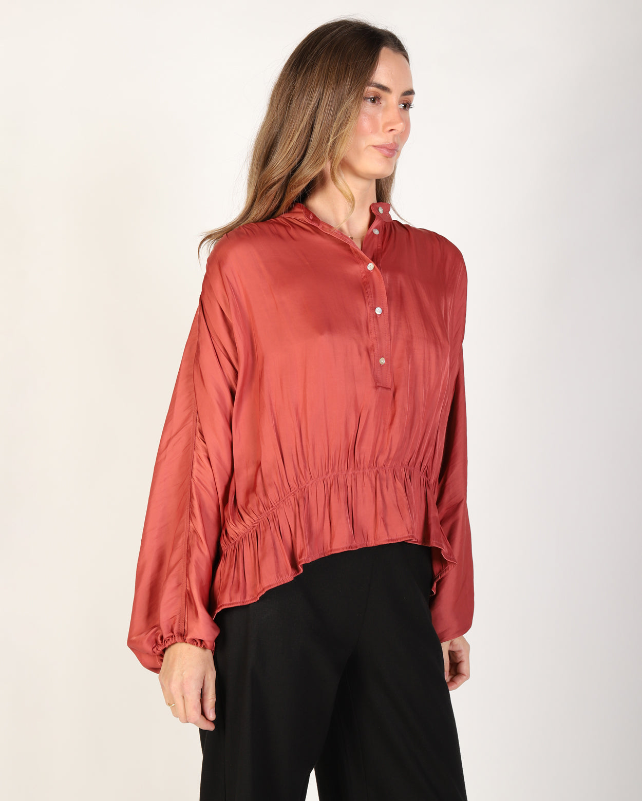 Megan Blouse - Rose