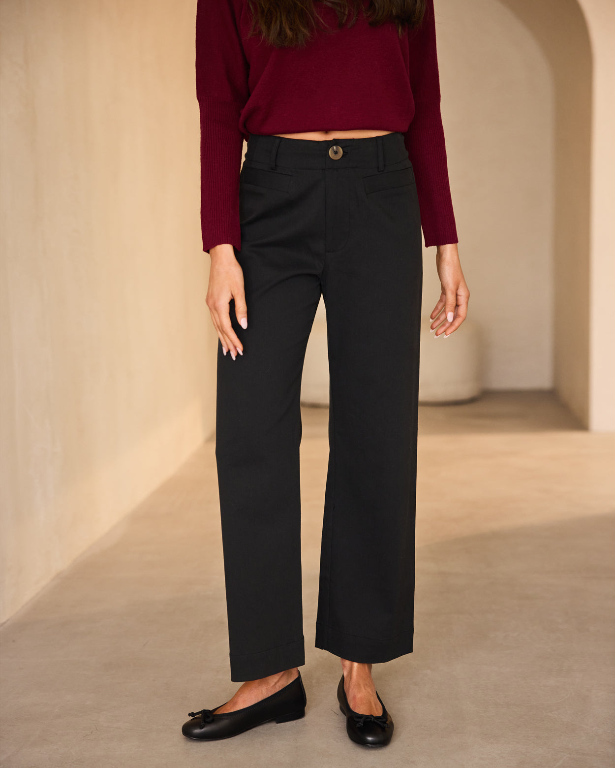 Asher Pant  - Black
