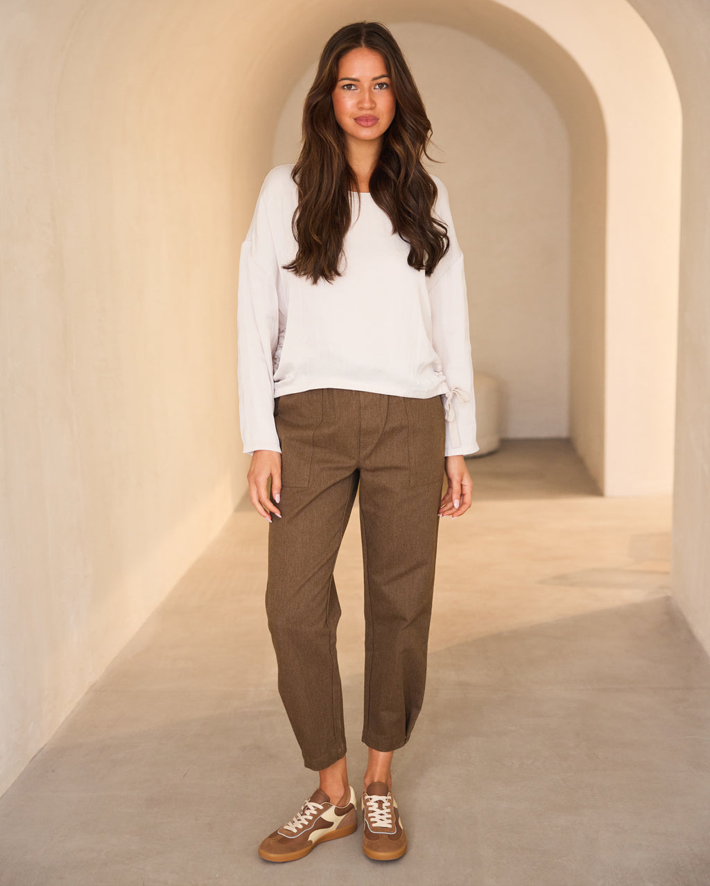 Sally Top - Oyster