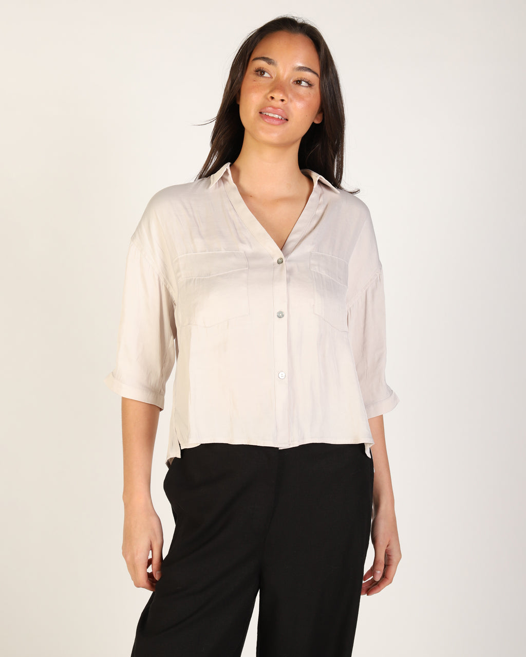 Jolie Shirt - Oyster