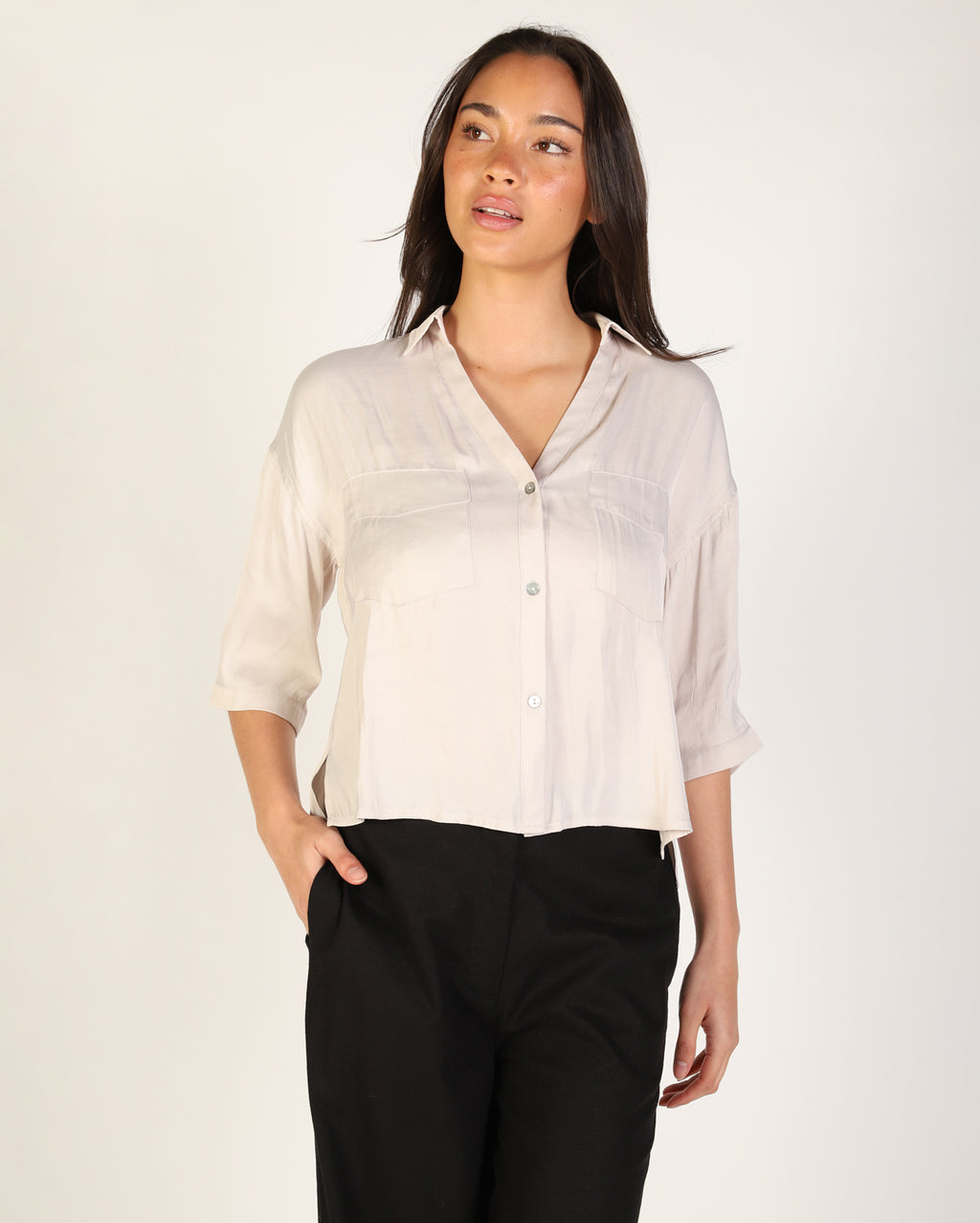 Jolie Shirt - Oyster