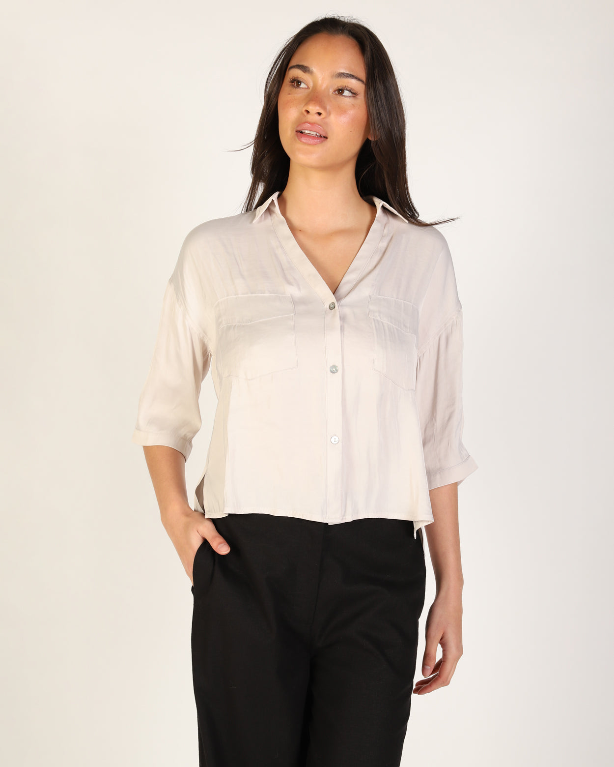Jolie Shirt - Oyster