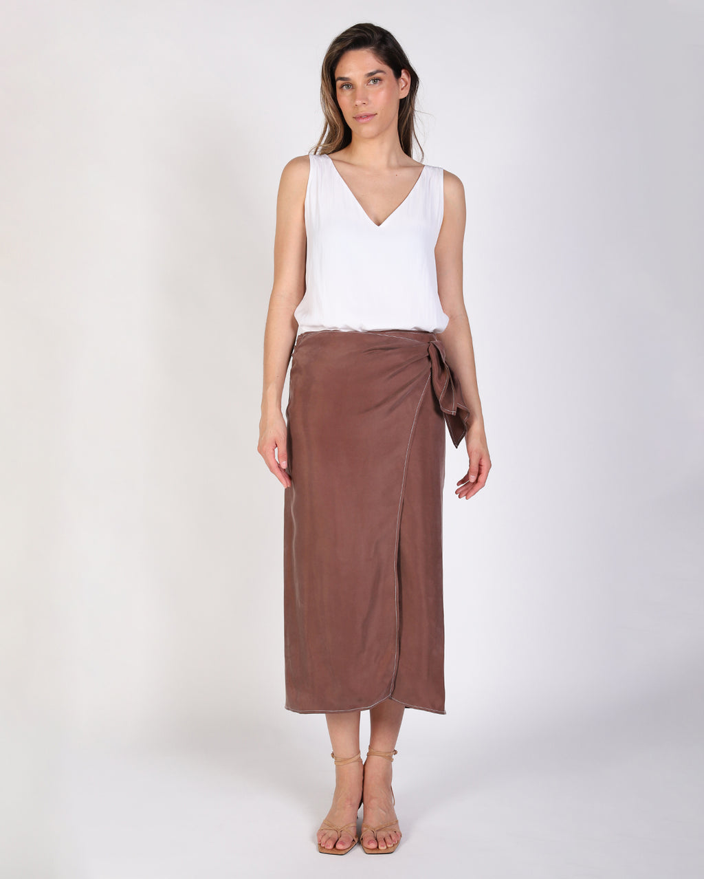 Lainy Skirt - Chocolate