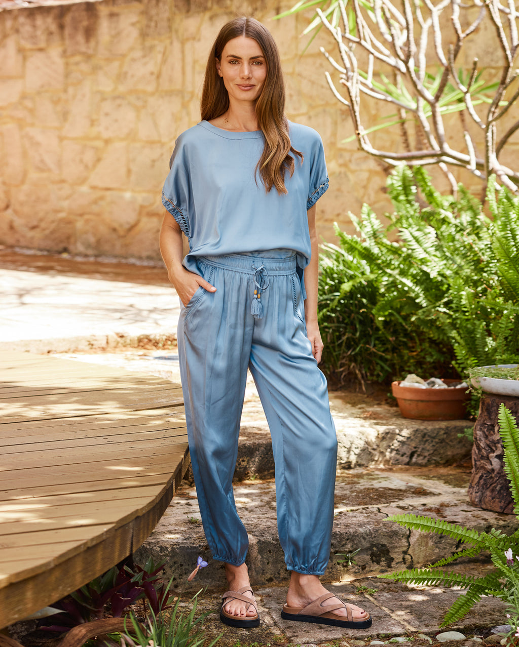 Issey Top  - Blue