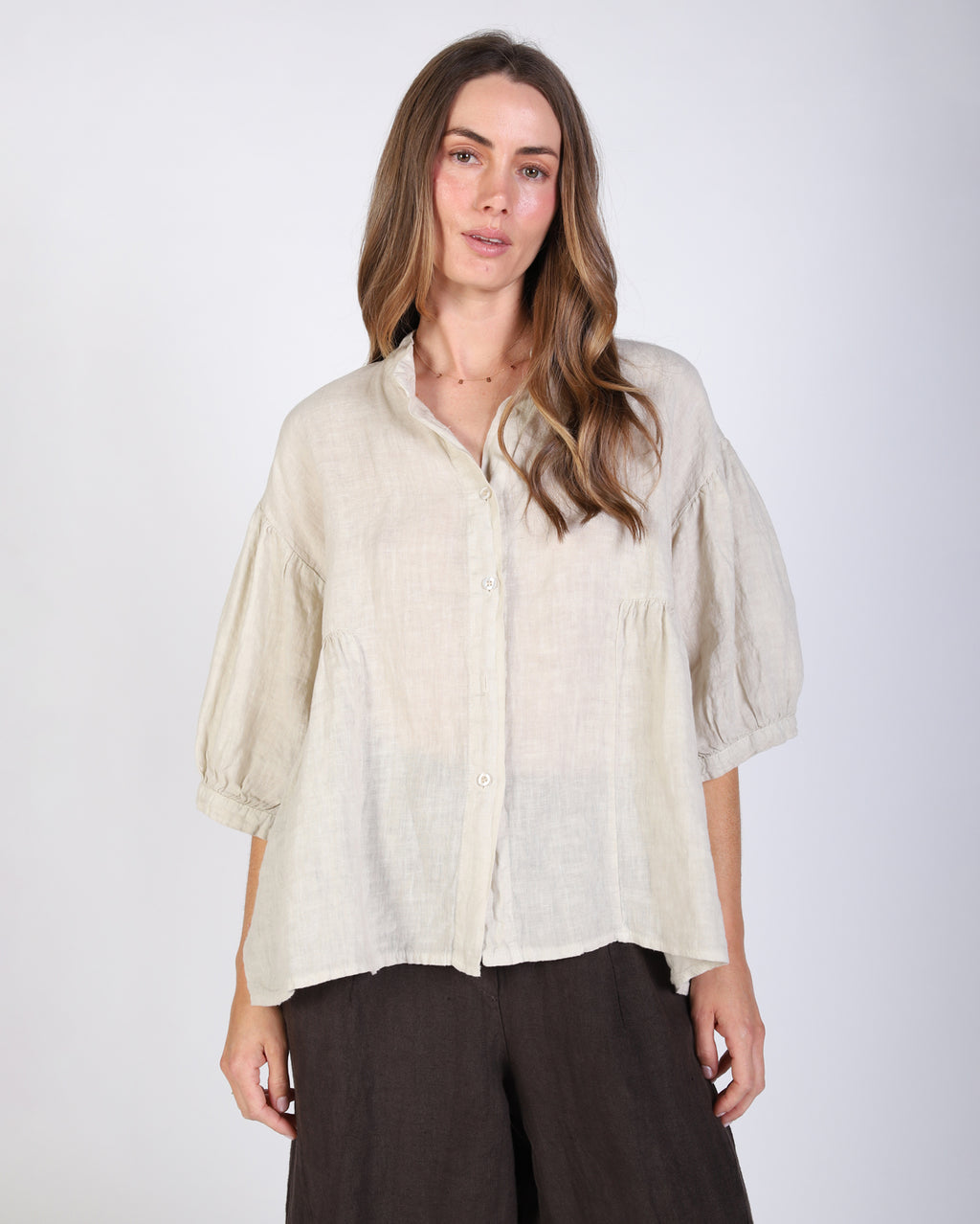 Clara Shirt  - Stone