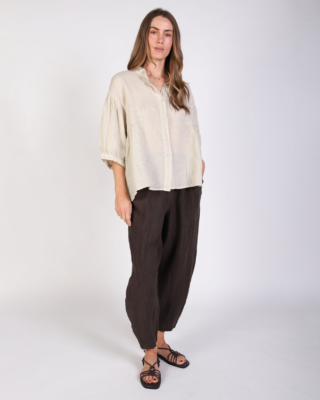 Clara Shirt  - Stone