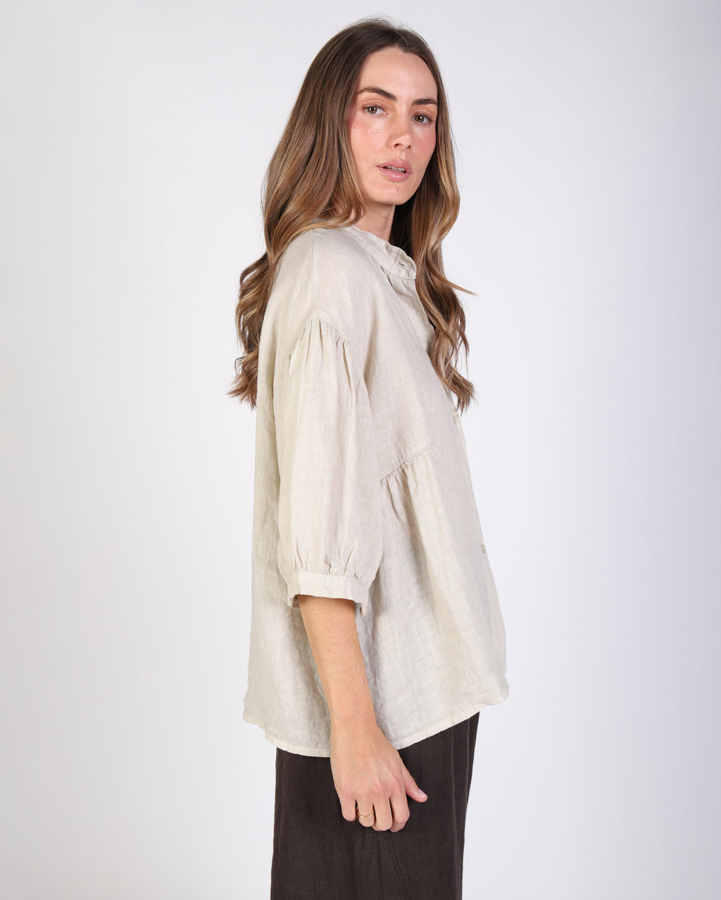 Clara Shirt  - Stone