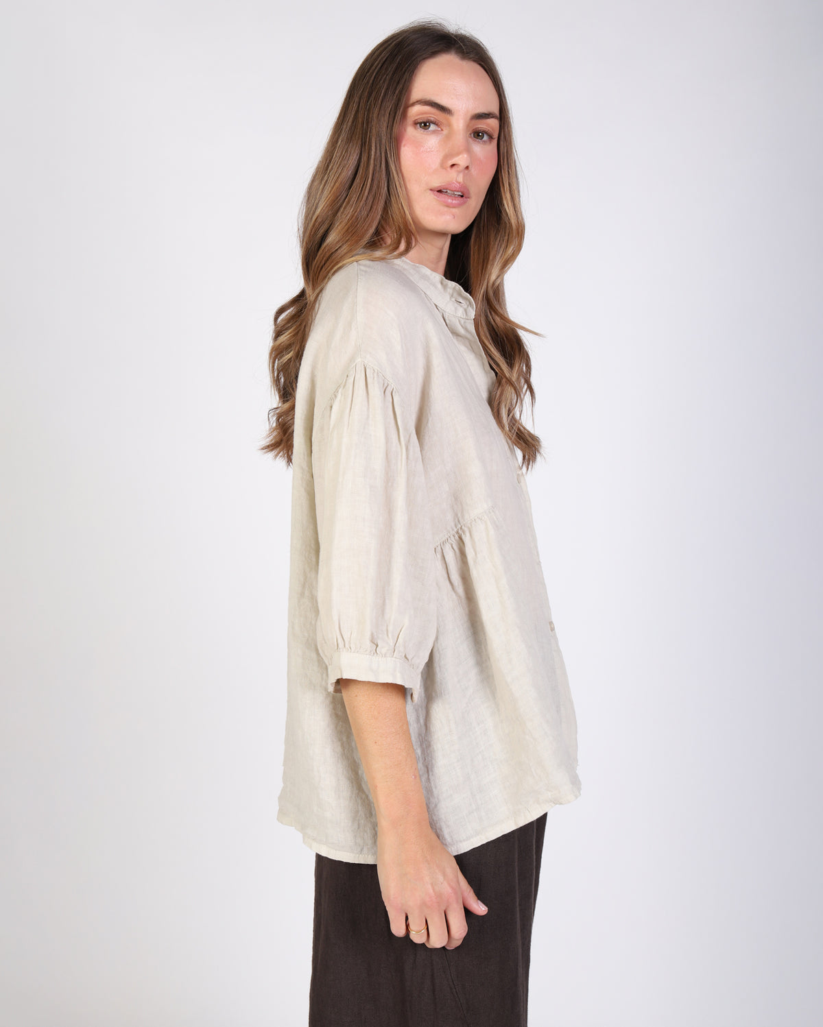 Clara Shirt  - Stone
