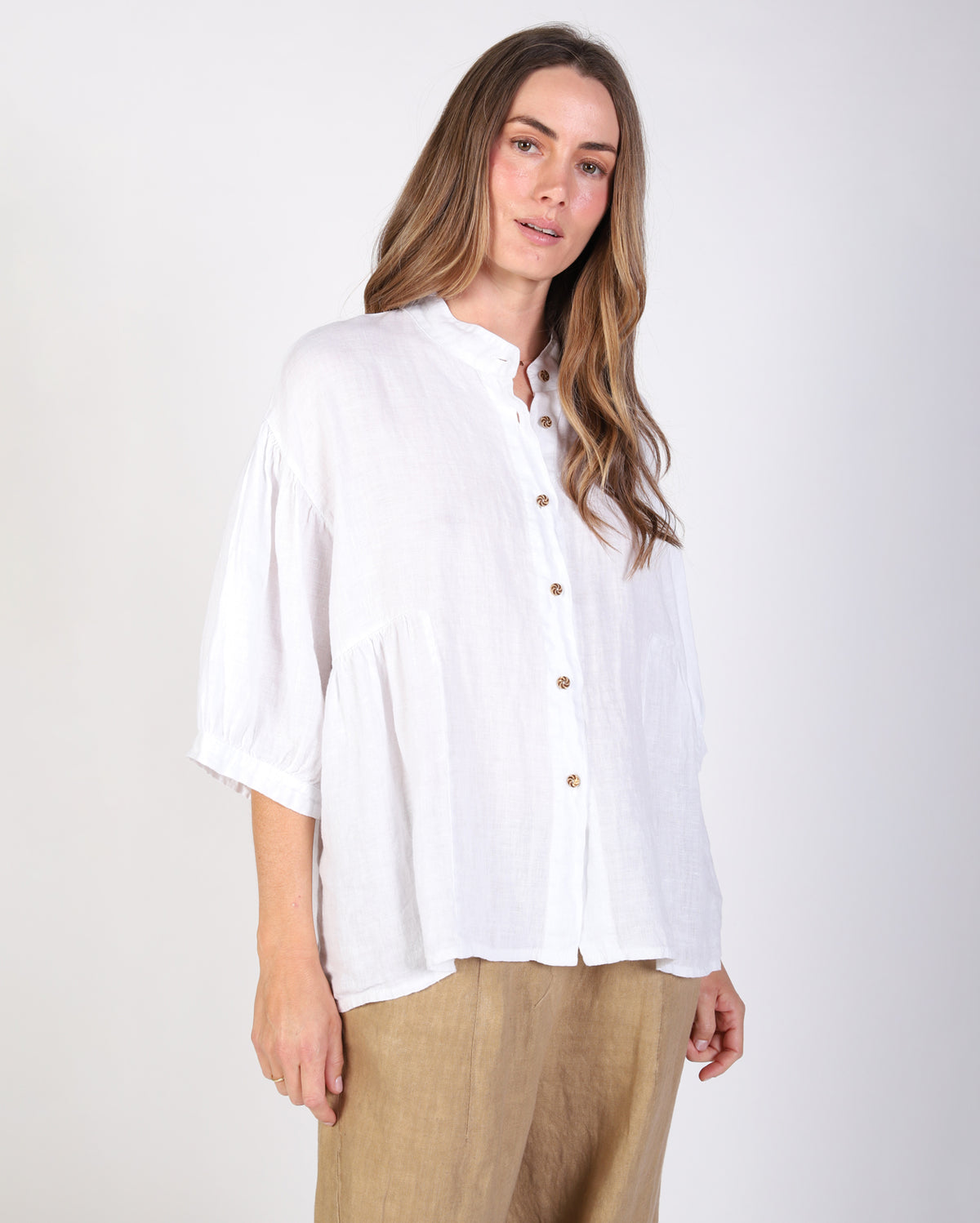 Clara Shirt  - White