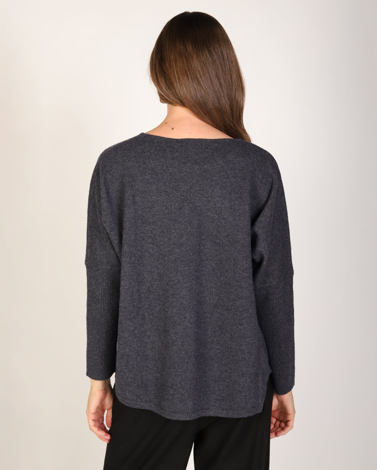 Kristen Merino Knit - Charcoal