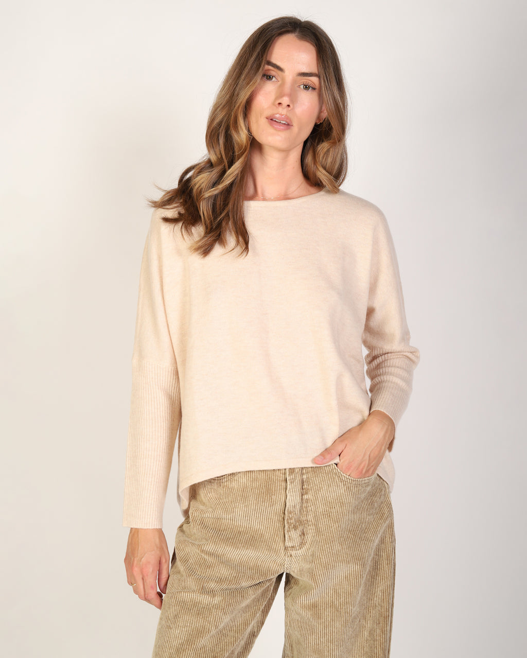 Kristen Merino Knit - Natural