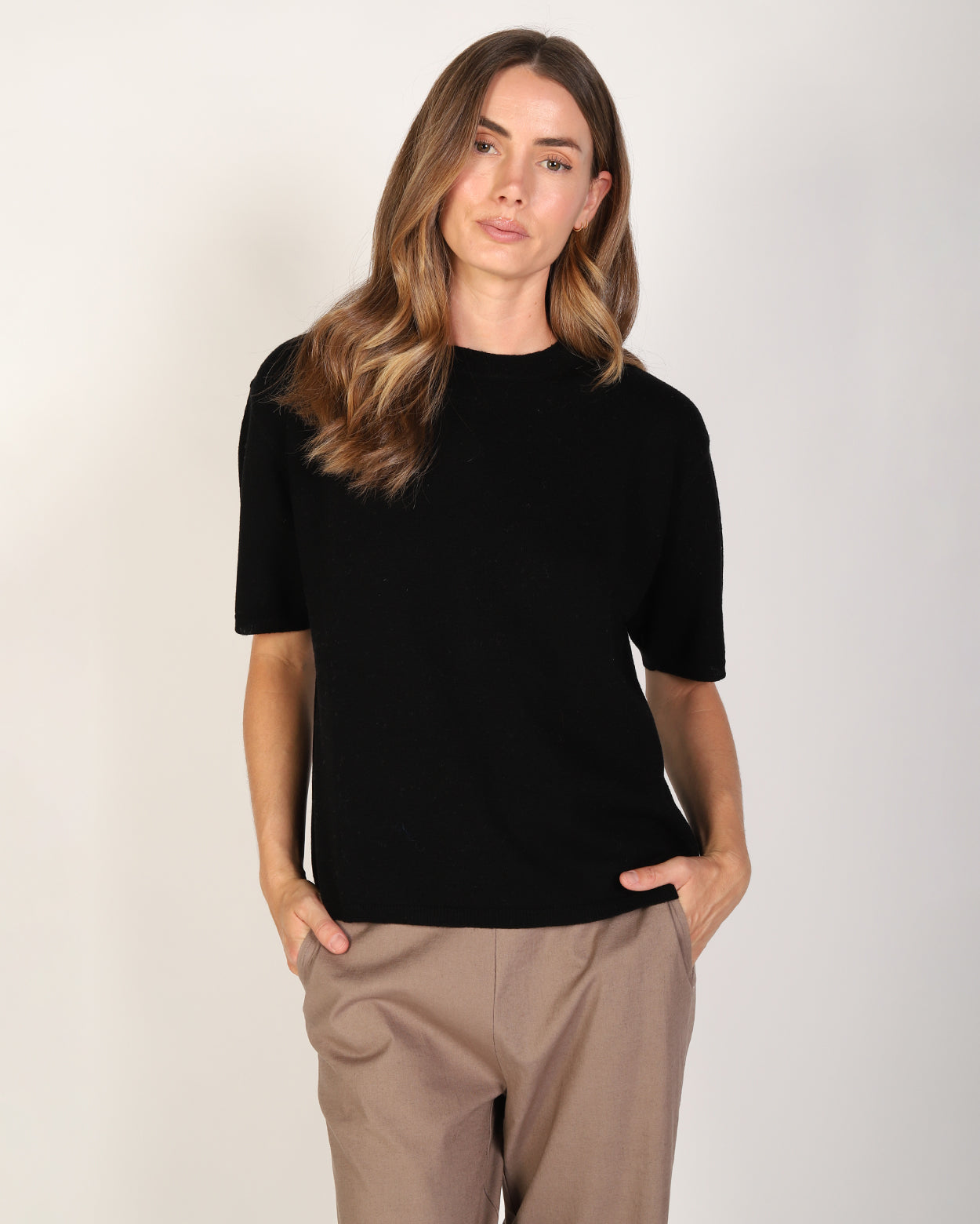 Uma Merino Knit - Black
