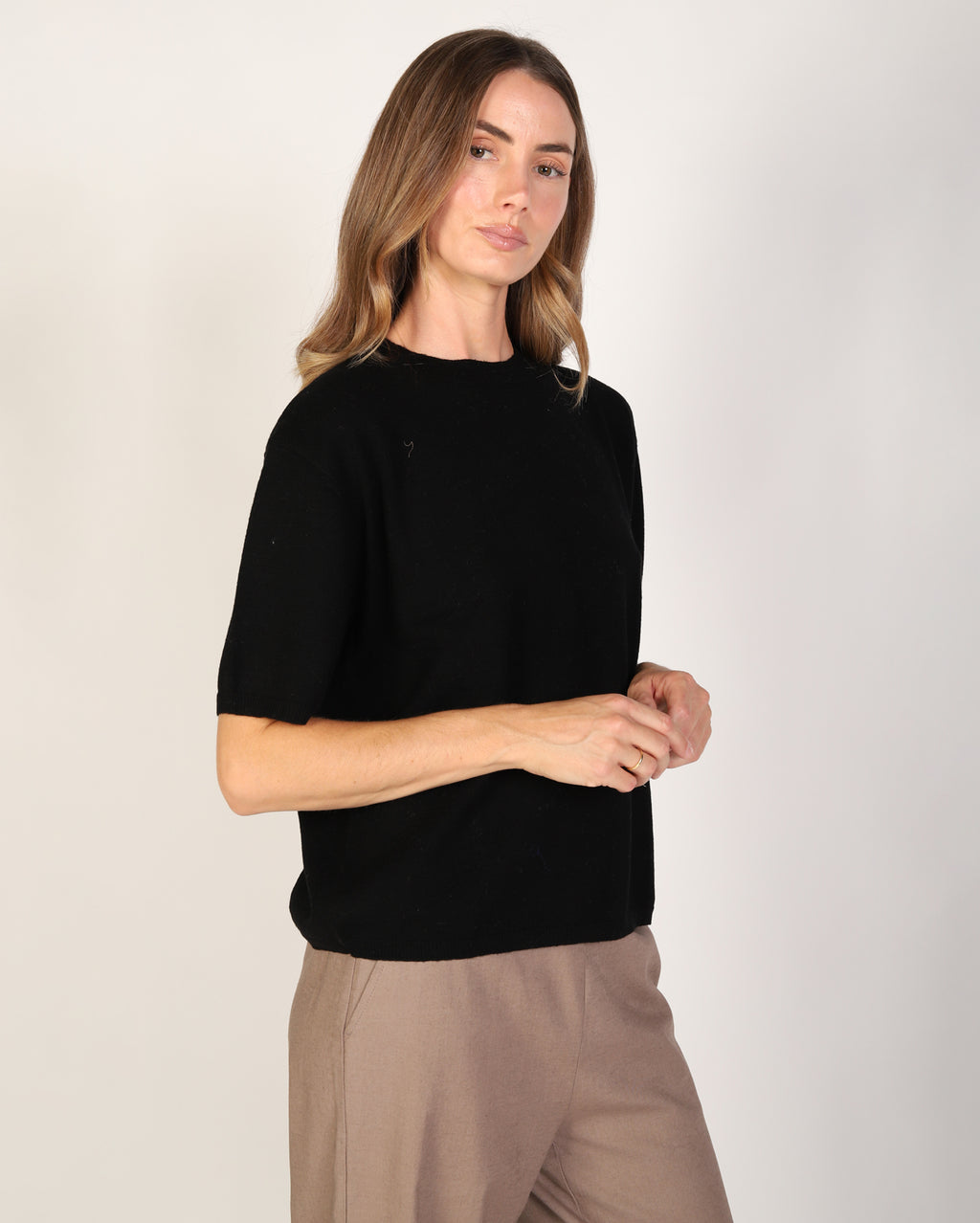 Uma Merino Knit - Black