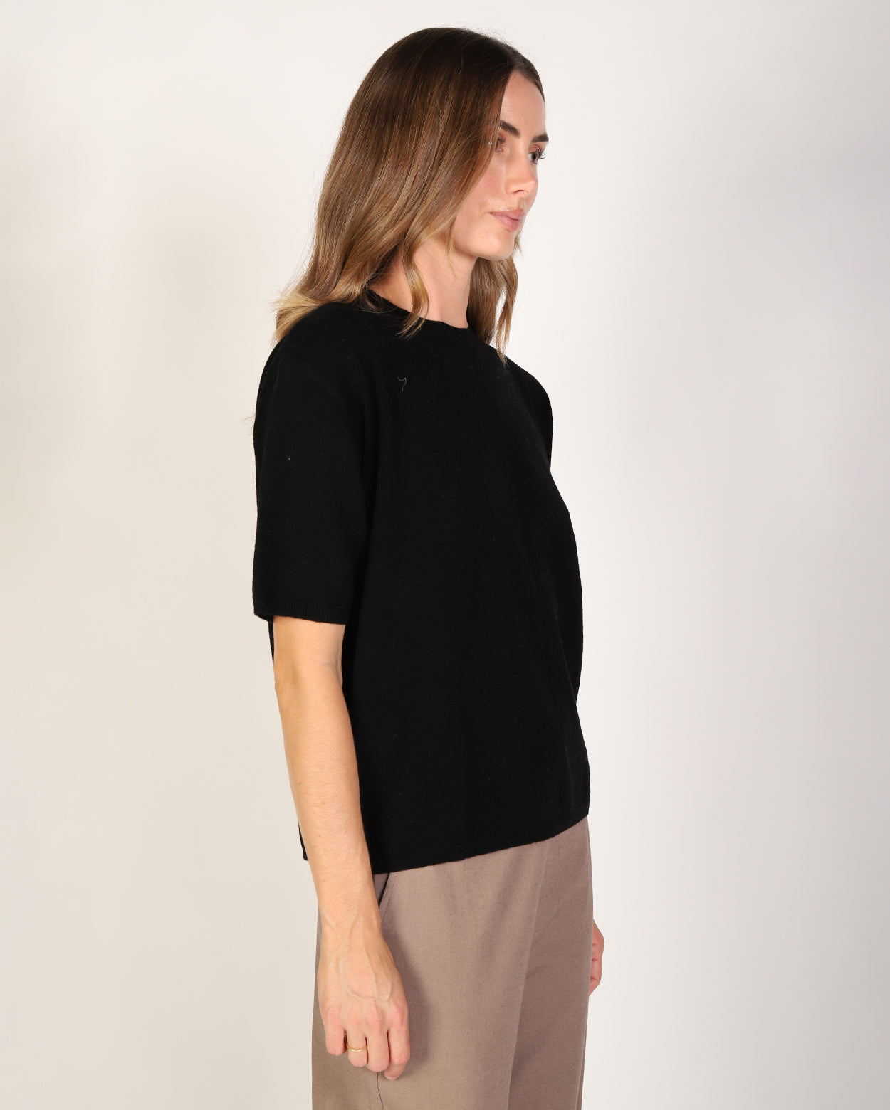 Uma Merino Knit - Black