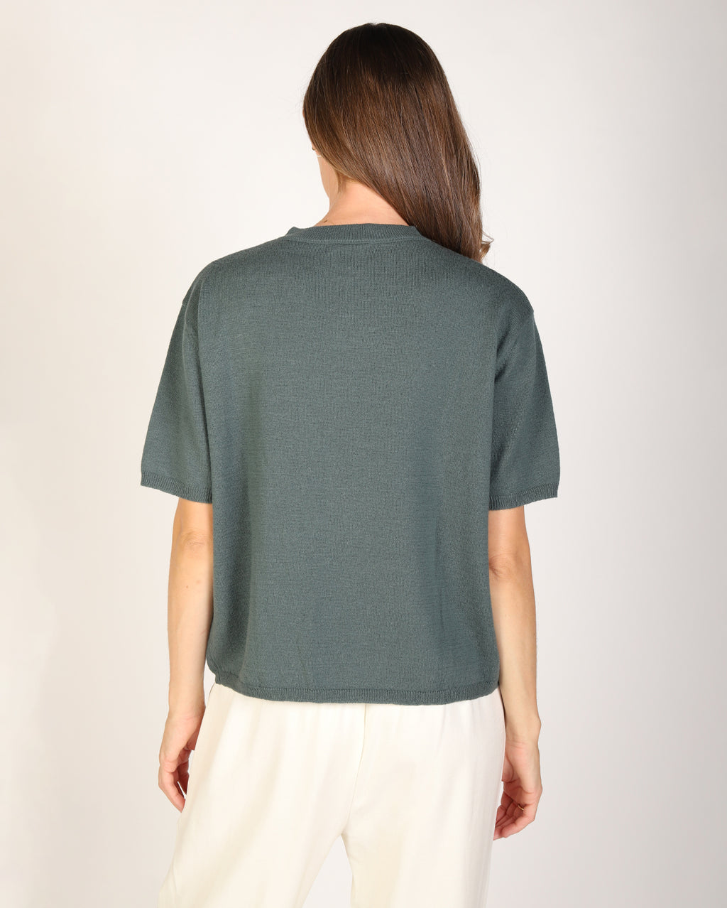 Uma Merino Knit - Deep Teal