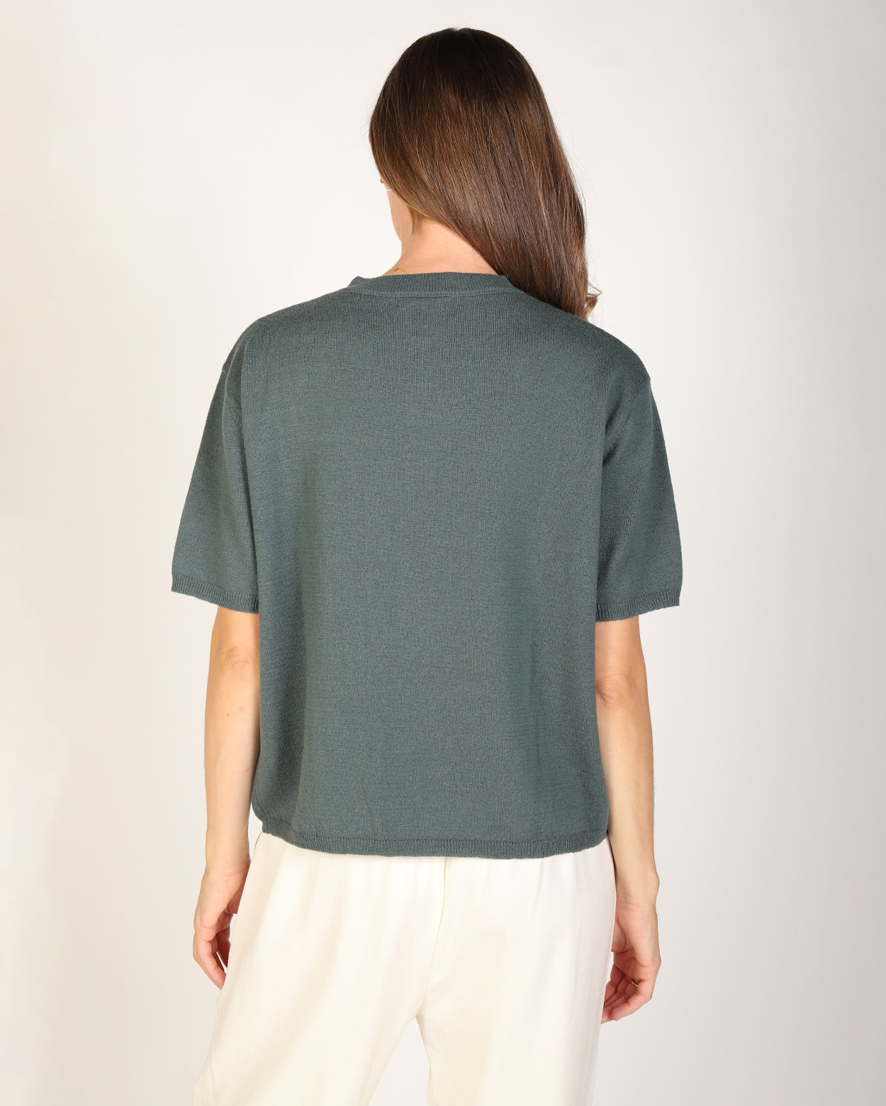 Uma Merino Knit - Deep Teal