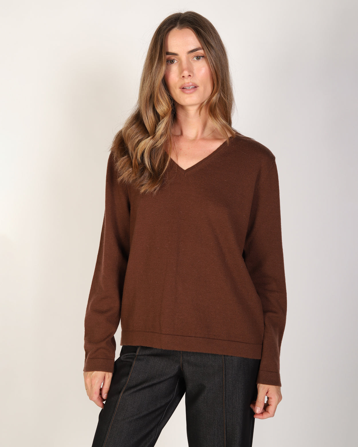 Kennedy Merino Knit - Chocolate