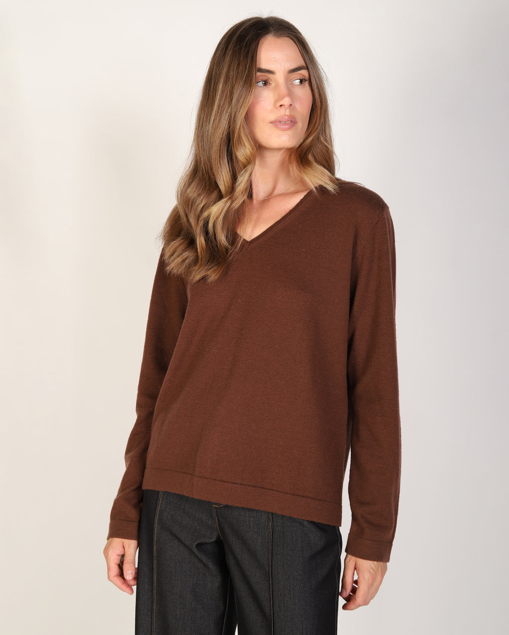 Kennedy Merino Knit - Chocolate