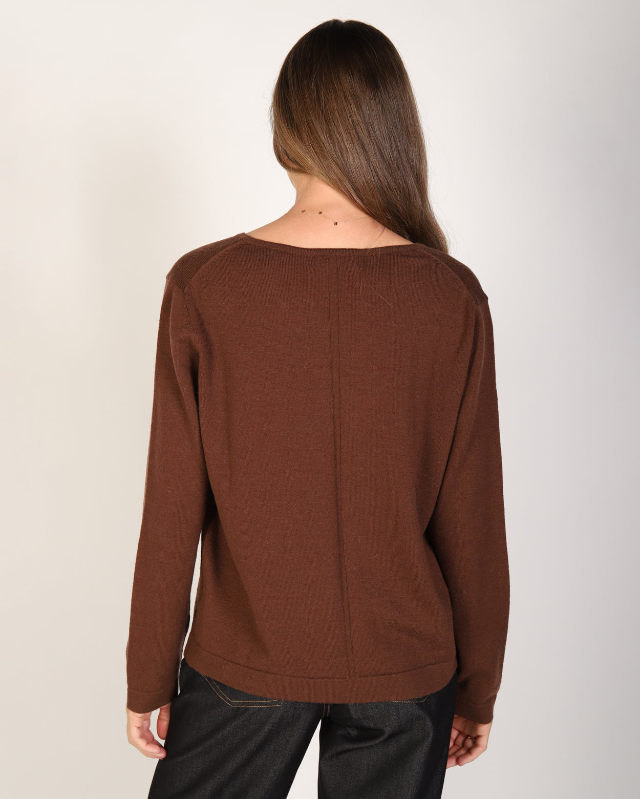 Kennedy Merino Knit - Chocolate