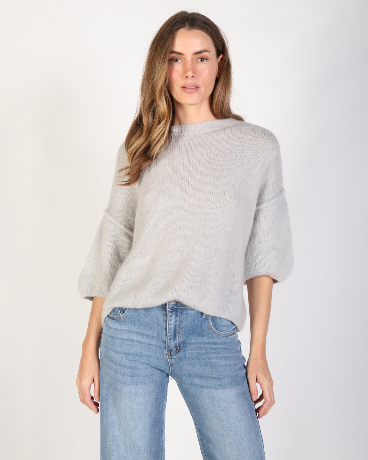 Kyla Knit - Grey/Marle