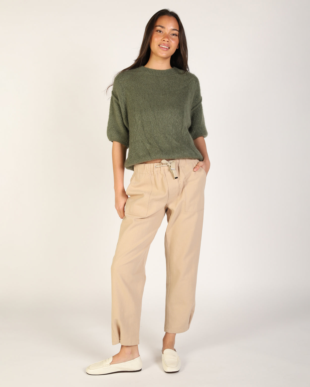 Kyla Knit - Khaki