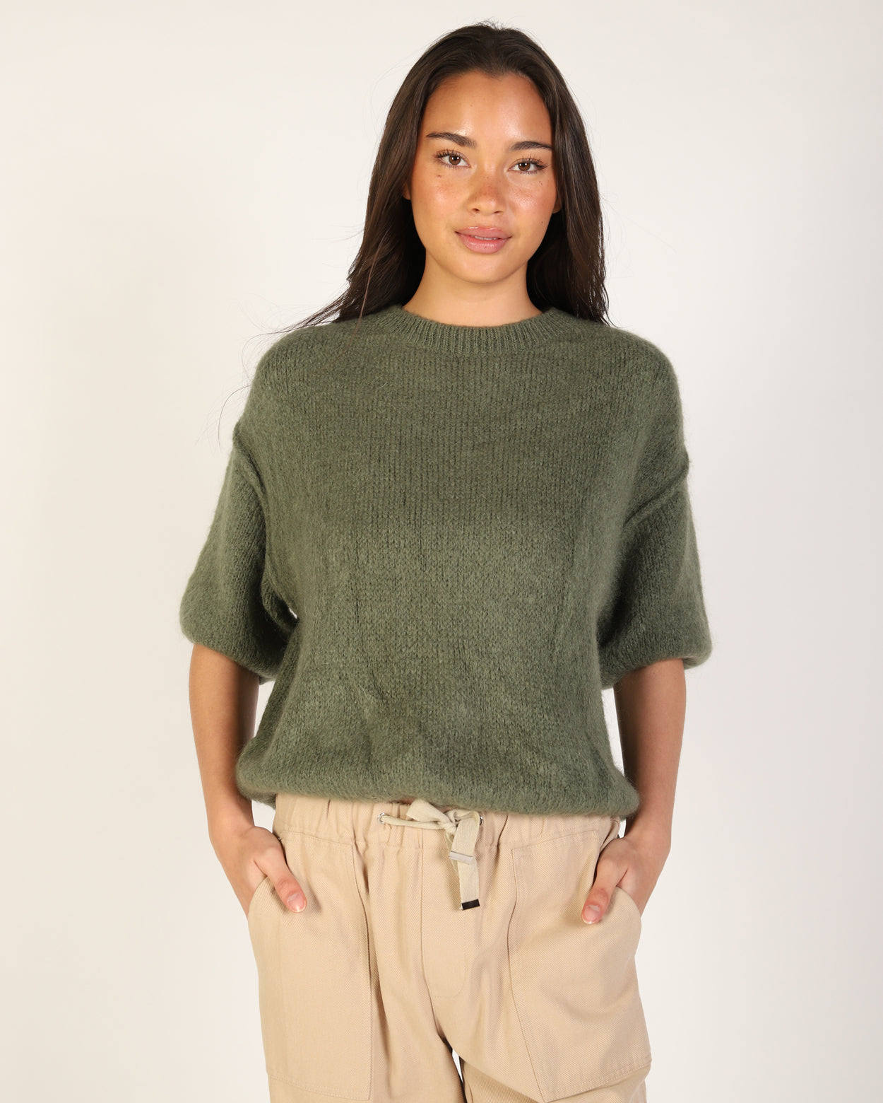 Kyla Knit - Khaki