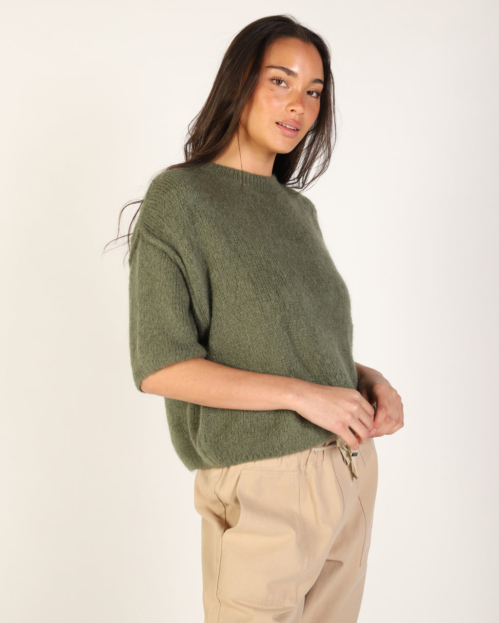 Kyla Knit - Khaki