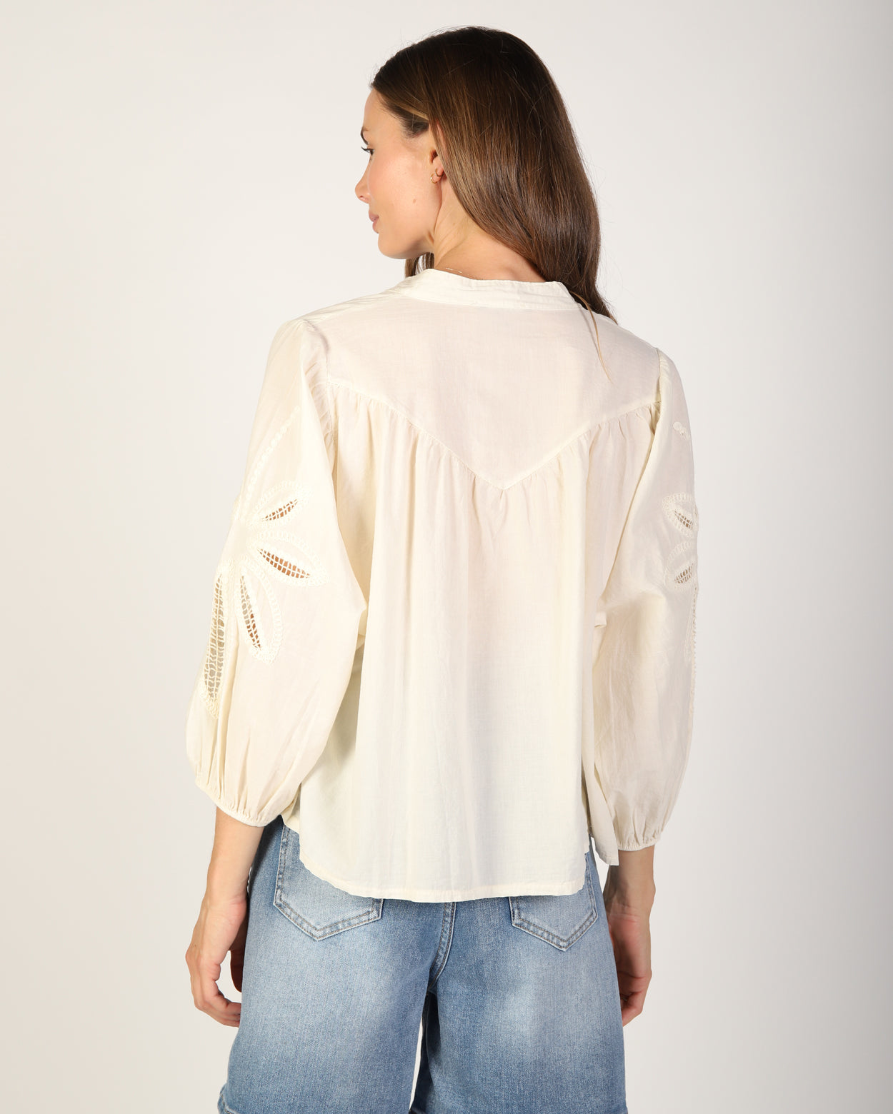 Avery Shirt  - Cream