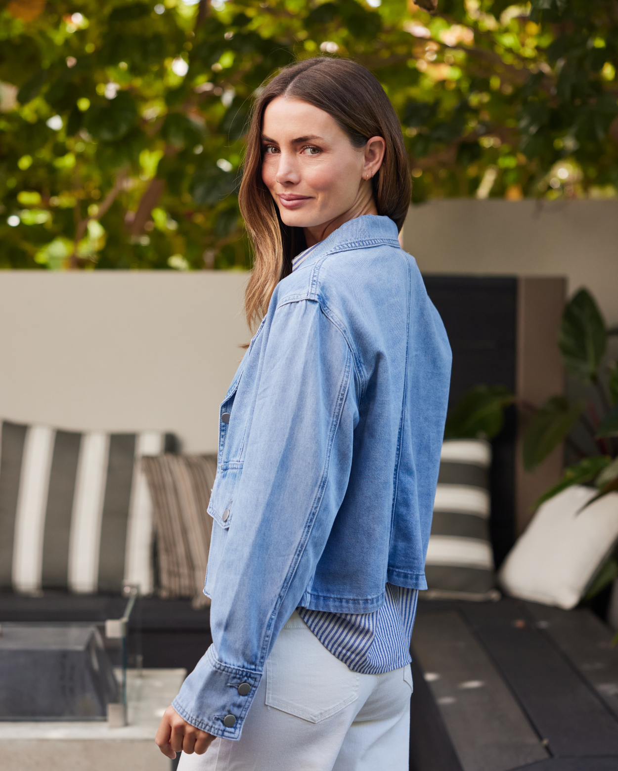 Harper Denim Jacket - Blue Wash