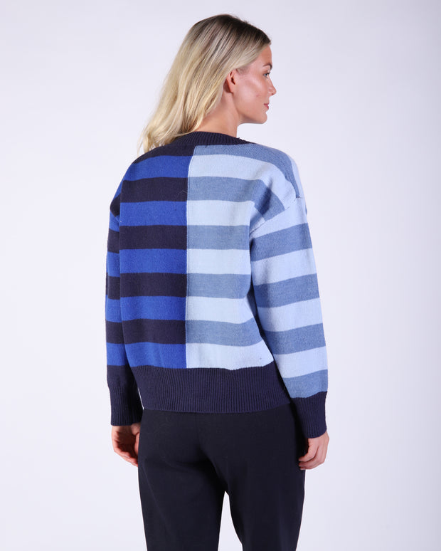 Sara Stripe Cardigan