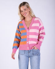 Sara Stripe Cardigan