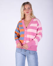 Sara Stripe Cardigan