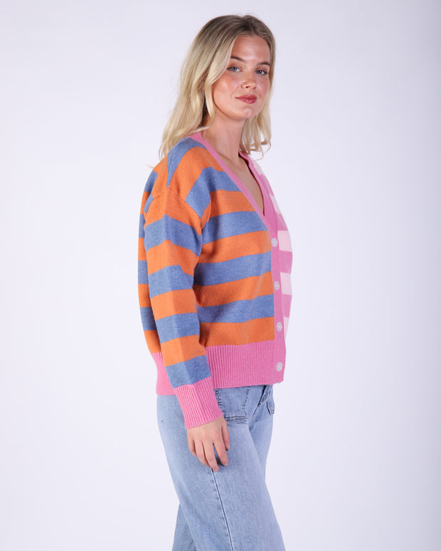 Sara Stripe Cardigan
