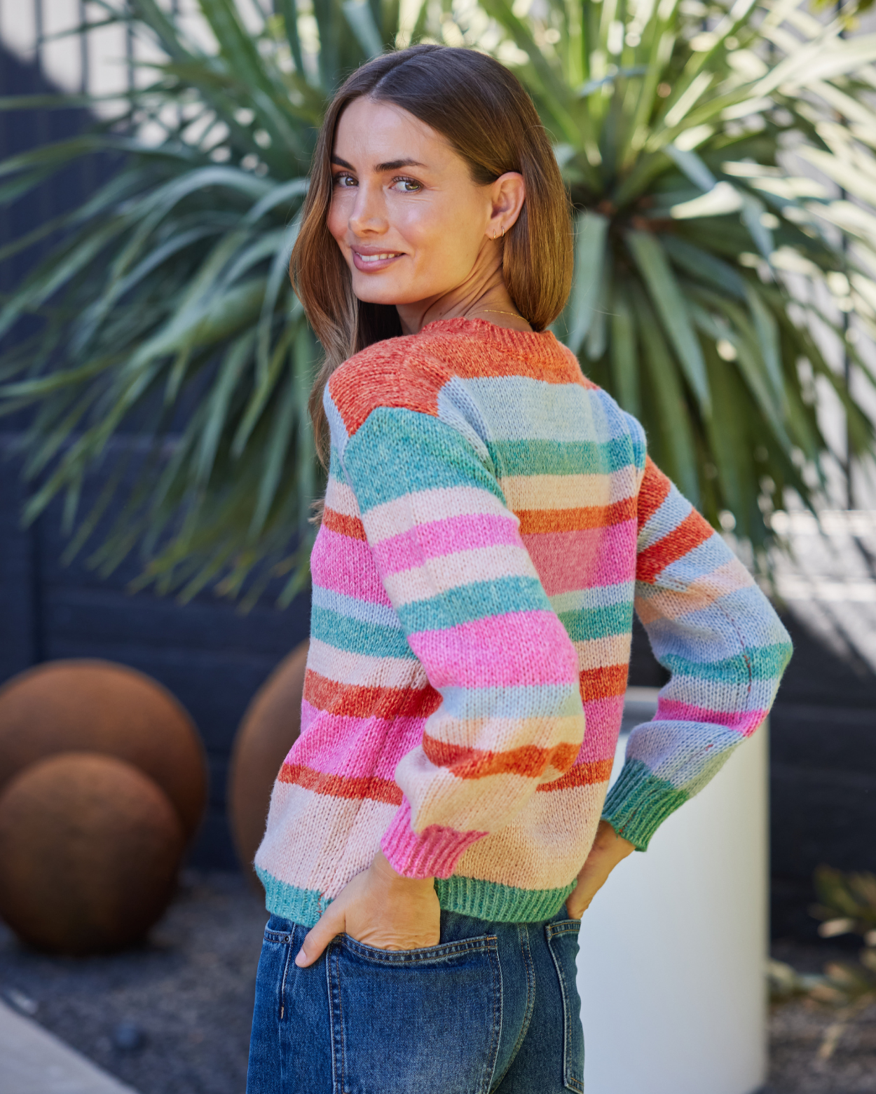 Lila Knit - Pink Multi