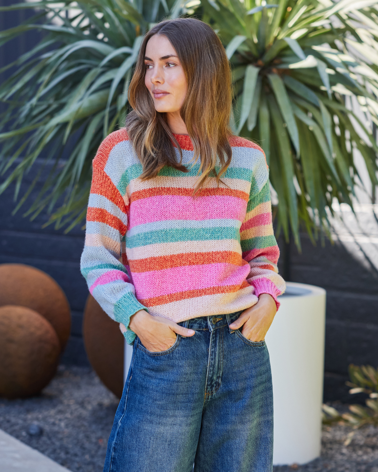 Lila Knit - Pink Multi