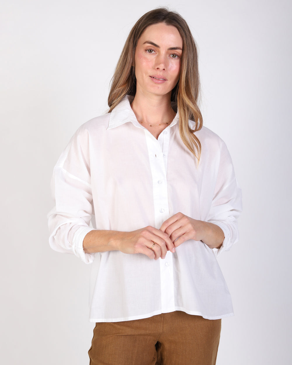 Carmella Shirt - White