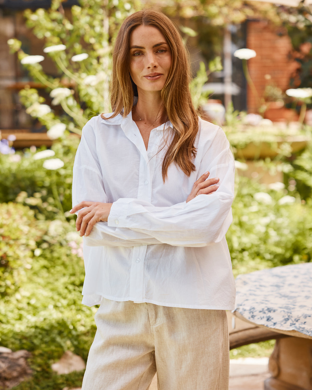 Carmella Shirt - White