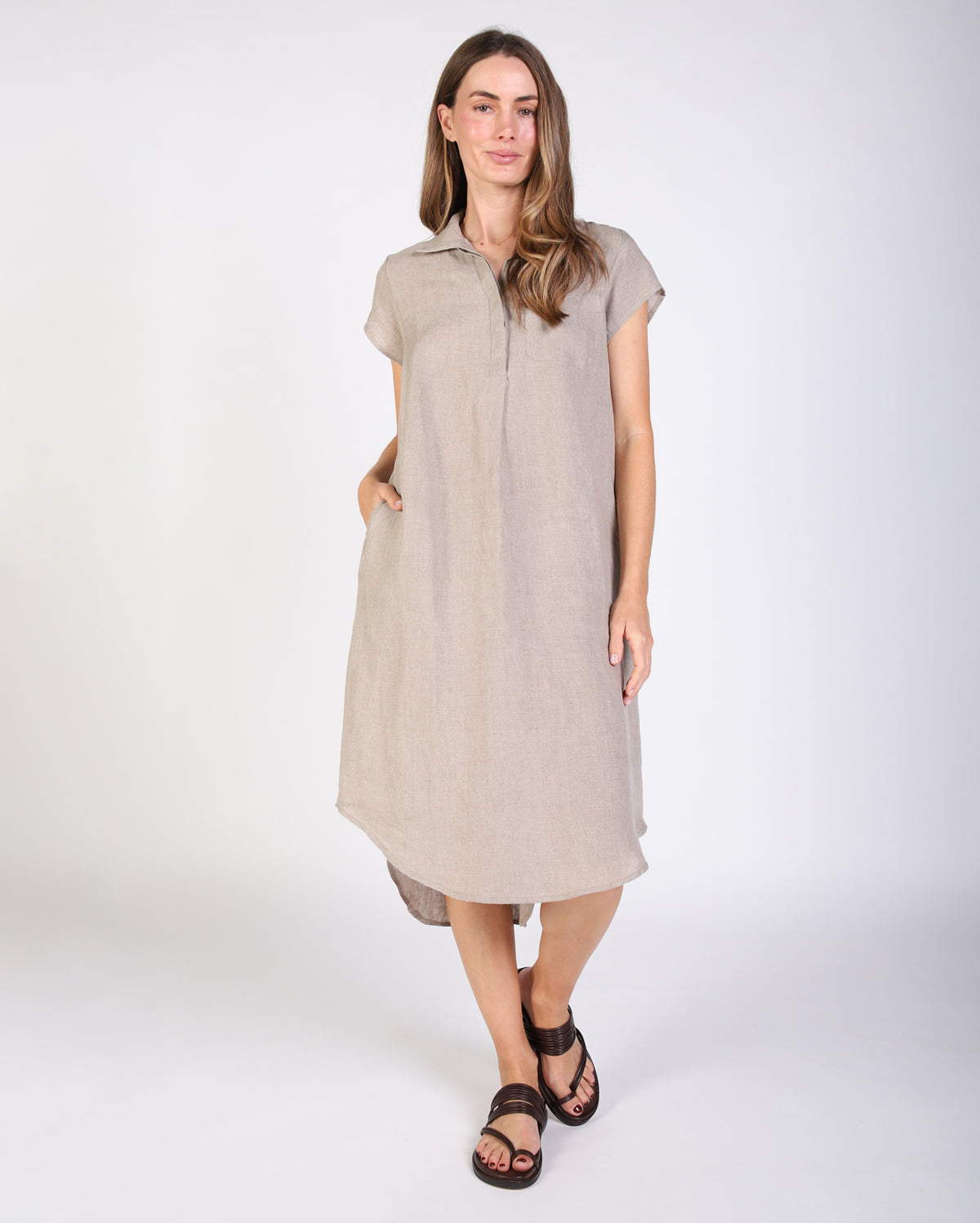 Wren Dress - Natural