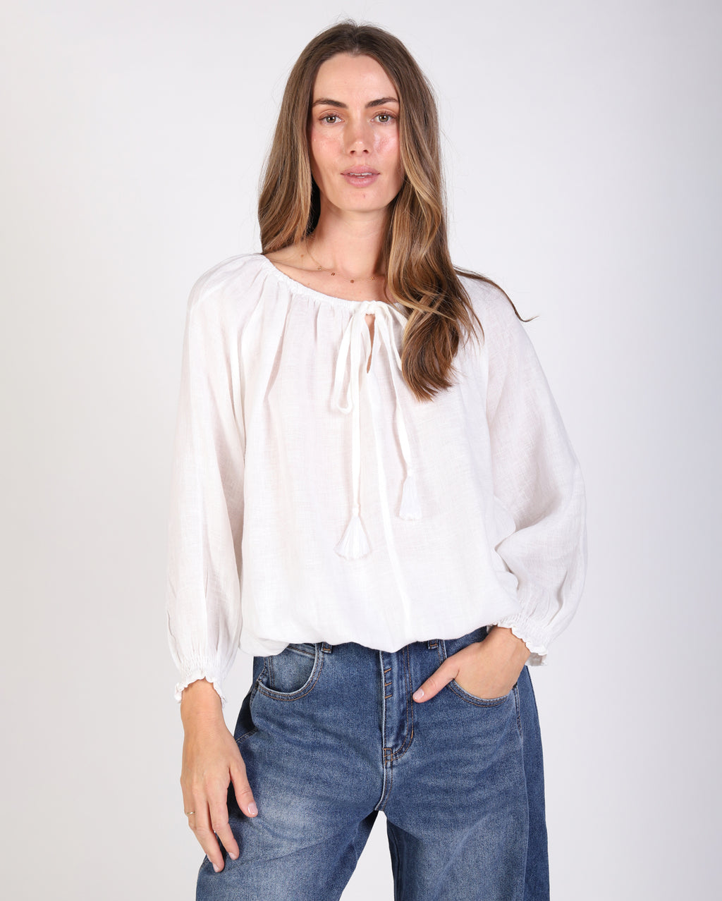 Lottie Top - White