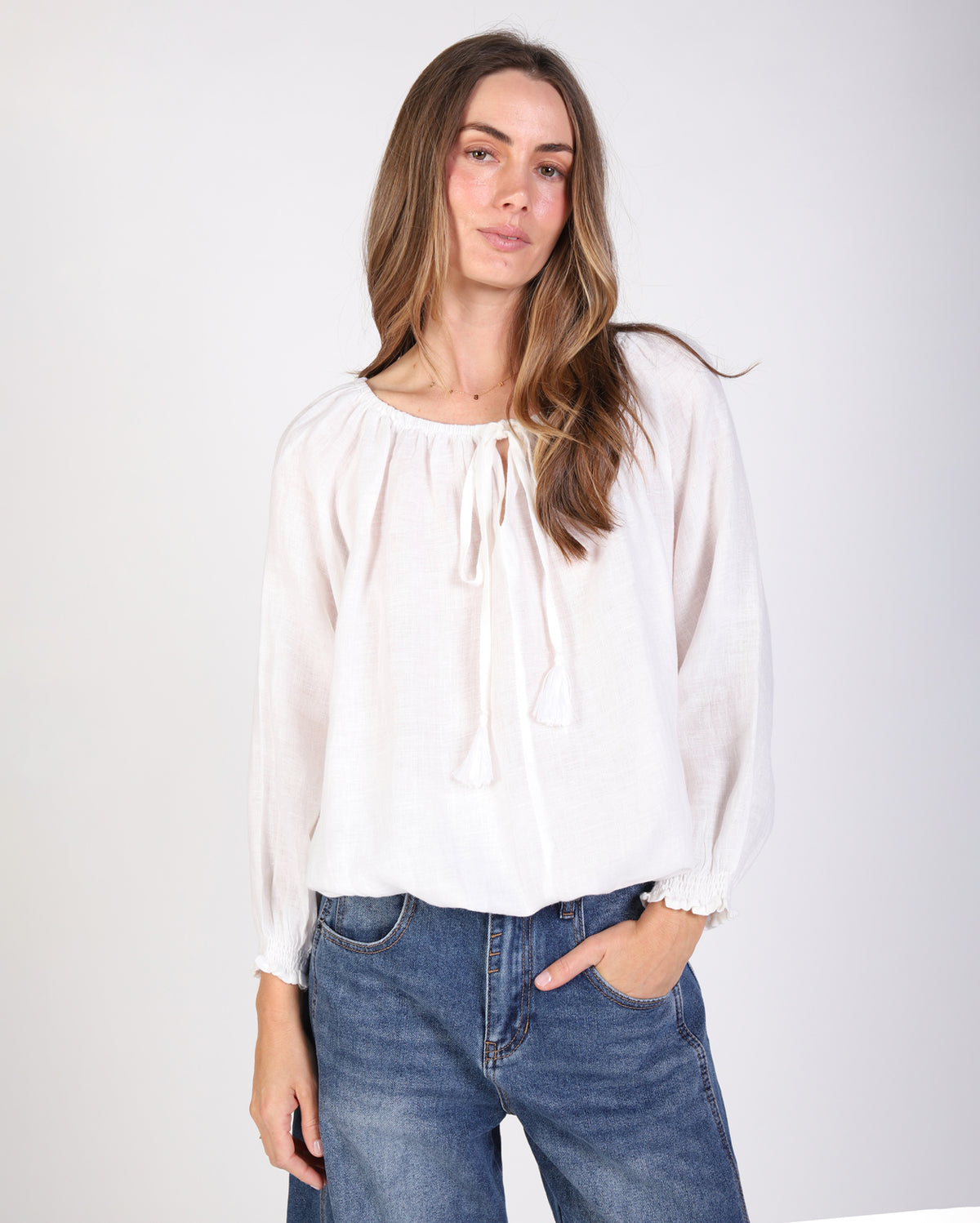 Lottie Top - White