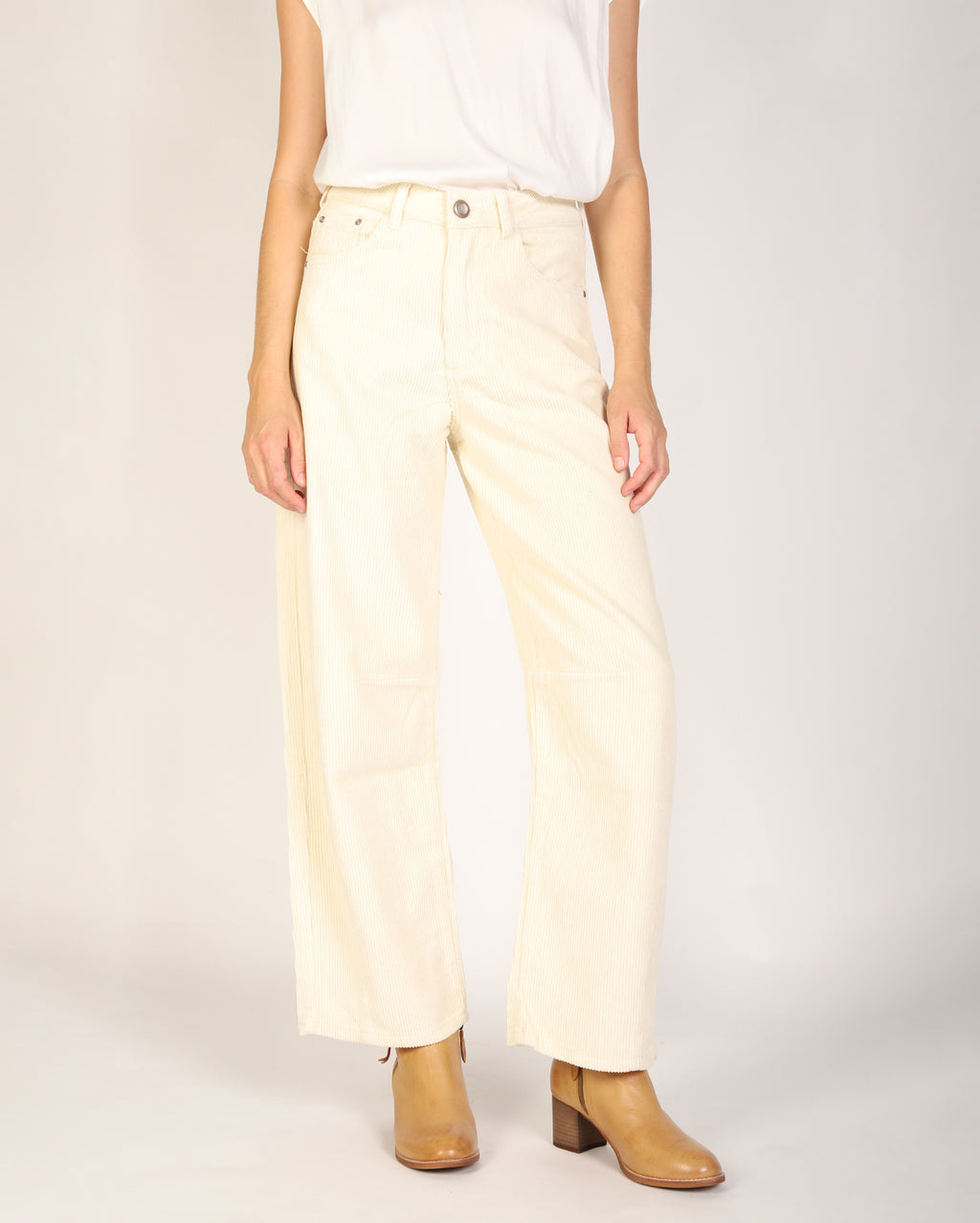 Brianne Cord Pant  - Cream