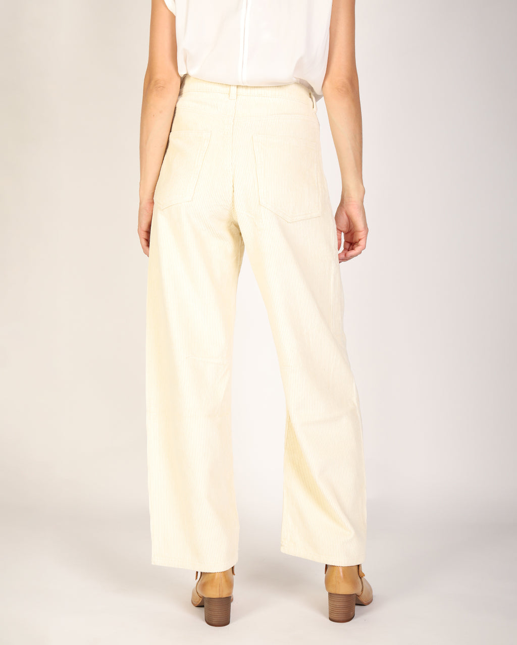 Brianne Cord Pant  - Cream