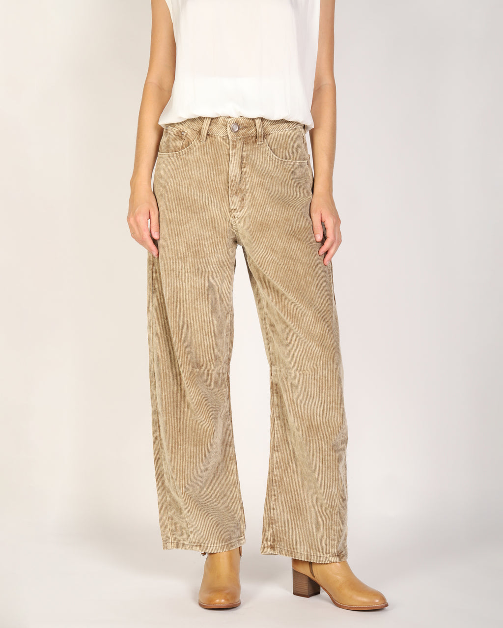 Brianne Cord Pant  - Sand